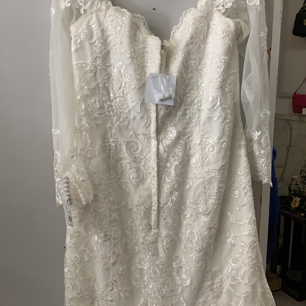Plus size wedding dress - Picture 8 of 11